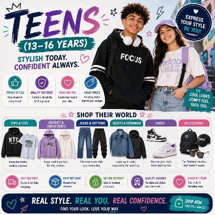 Teens (13–16 Years)